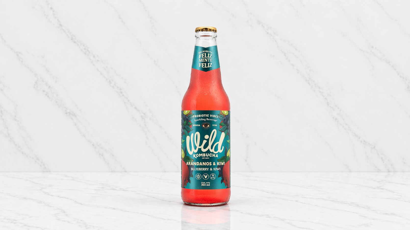 Blueberry, Kiwi y Granada Red