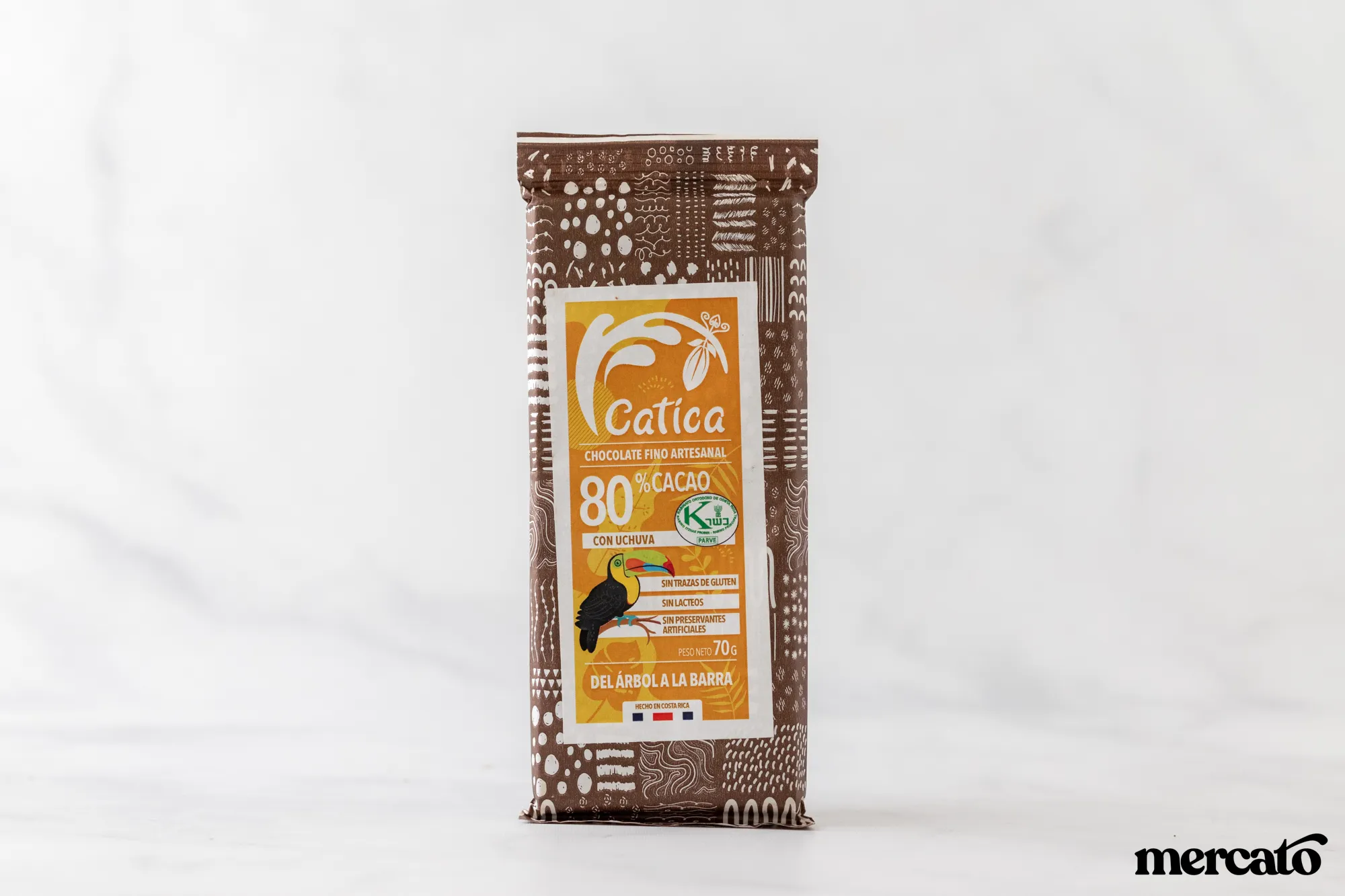 Chocolate Catica 70% (uchuva) 70g