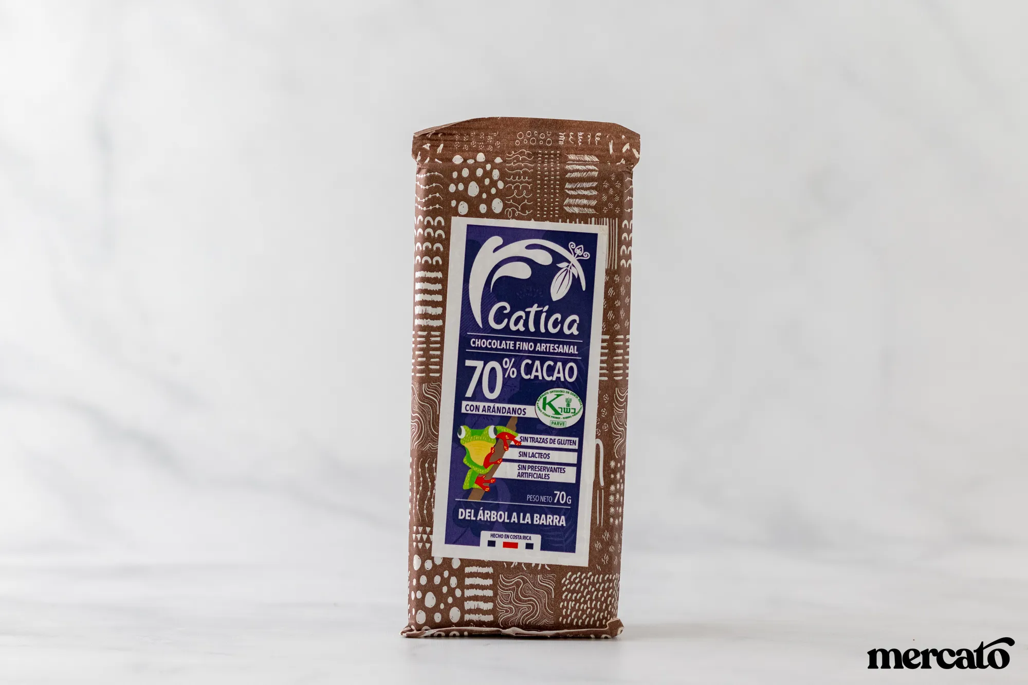 Chocolate Catica 70% (Arándano) – 70g