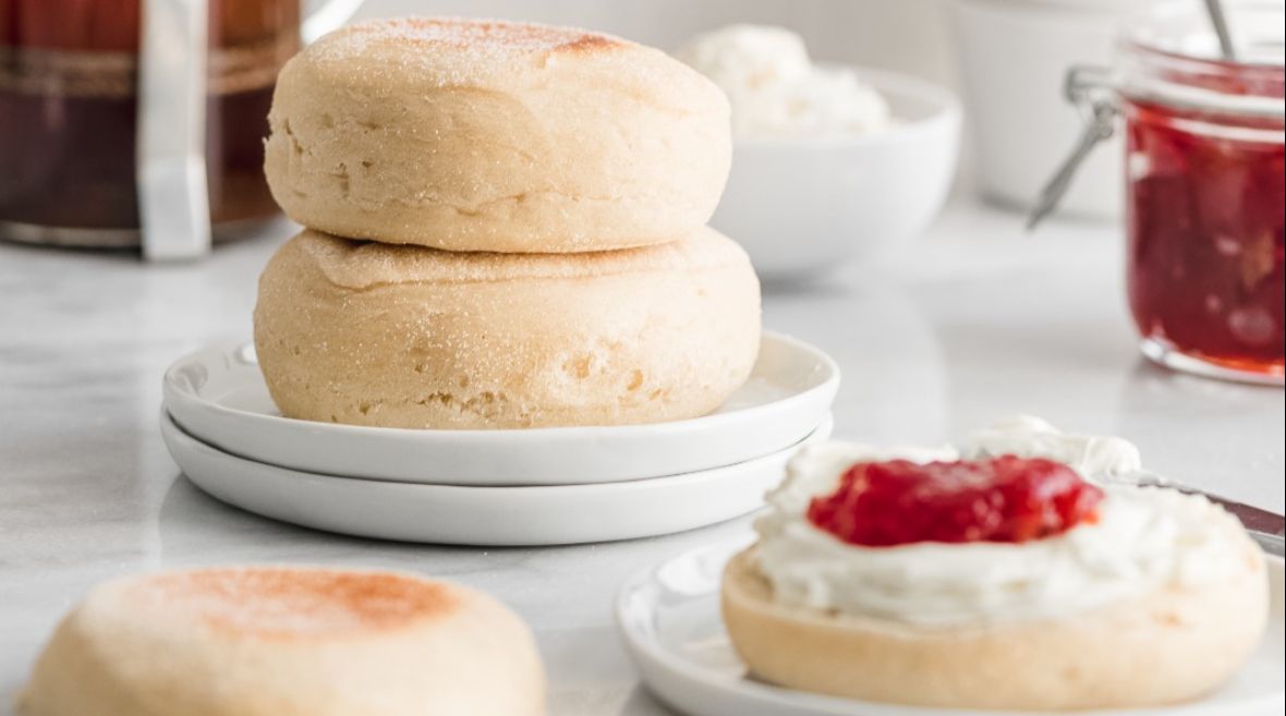 English Muffin Masa Madre Congelado – 6 Unidades