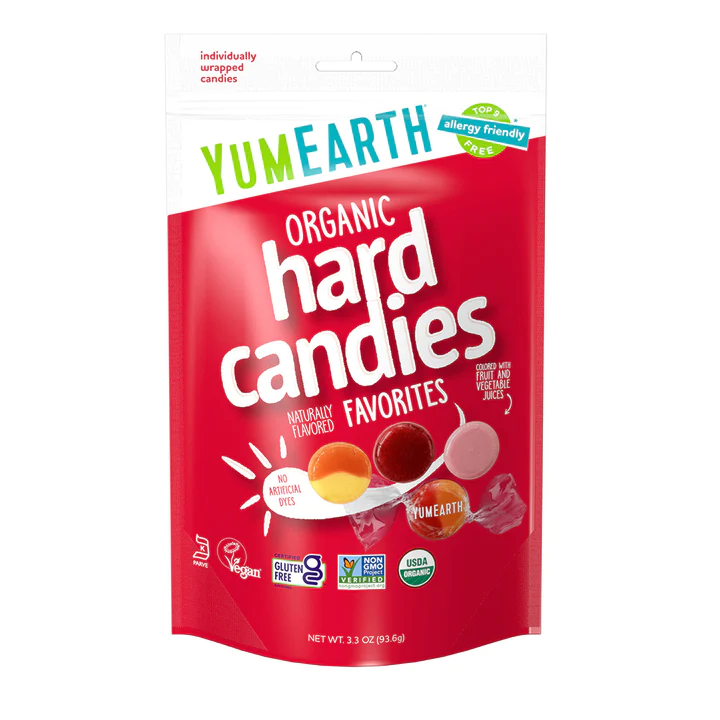 Fruit Hard Candies con Vitamina C YumEarth- 96.3g