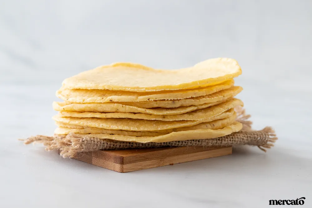 Tortilla de maíz amarillo orgánico (10u)