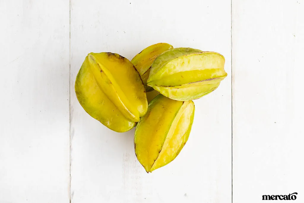 Carambola ácida orgánica fresca (kg)