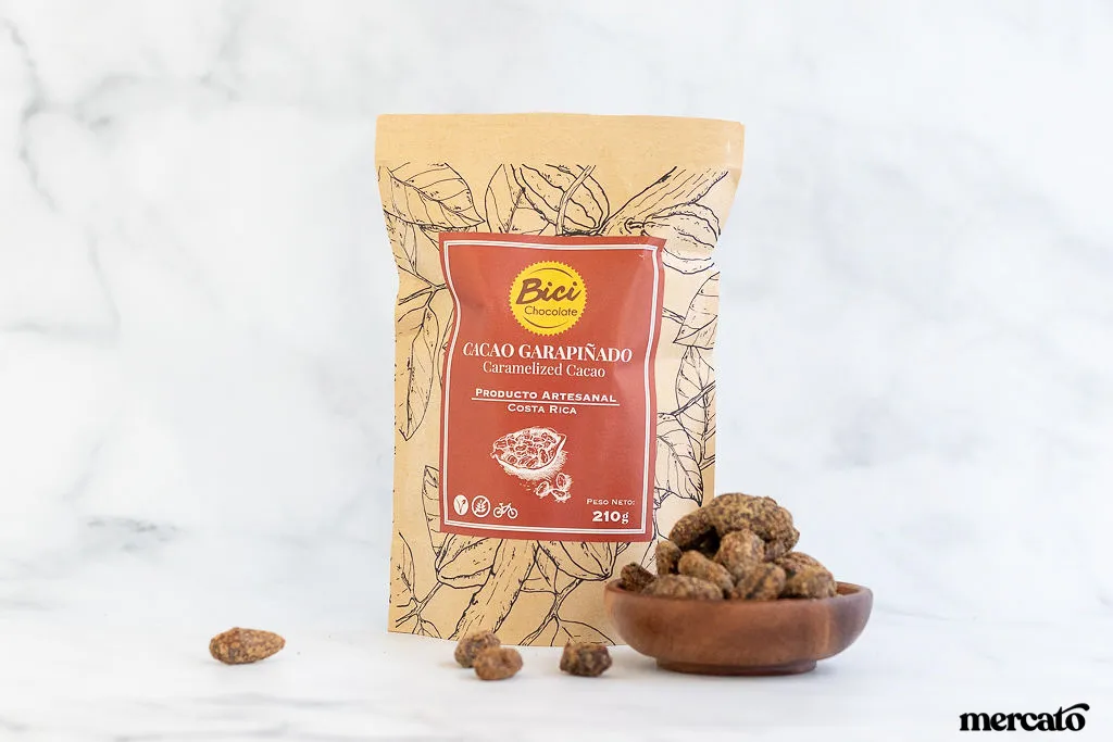 Cacao Garapiñado artesanal 210g