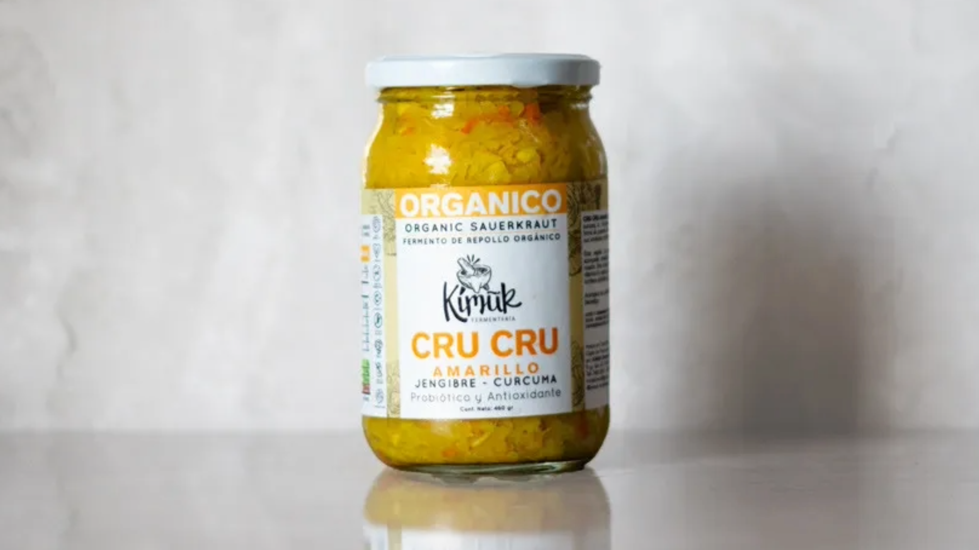 Chucrut Amarillo Orgánico Kimuk – 416Ml