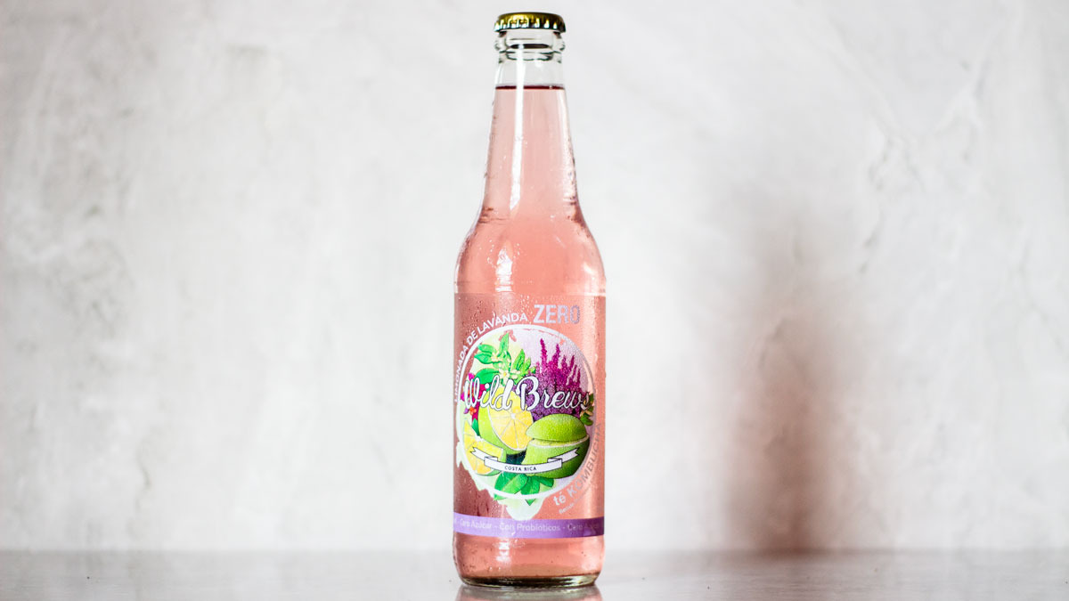 Kombucha Limonada de Lavanda Zero Wild Brews – 365ml