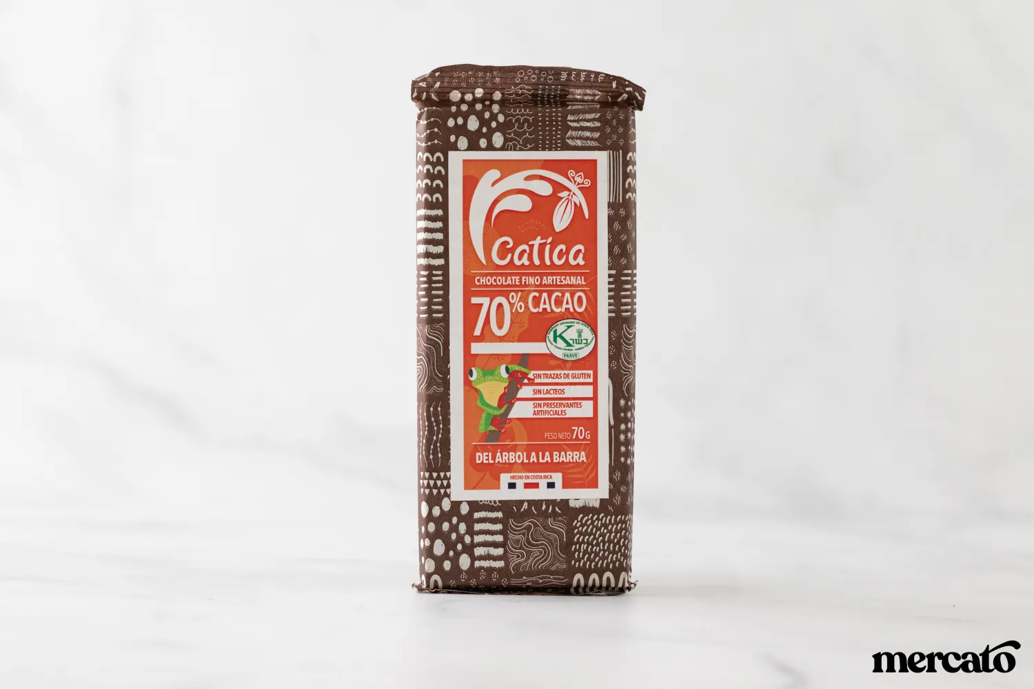 Chocolate Catica 70% (Almendras) 70g