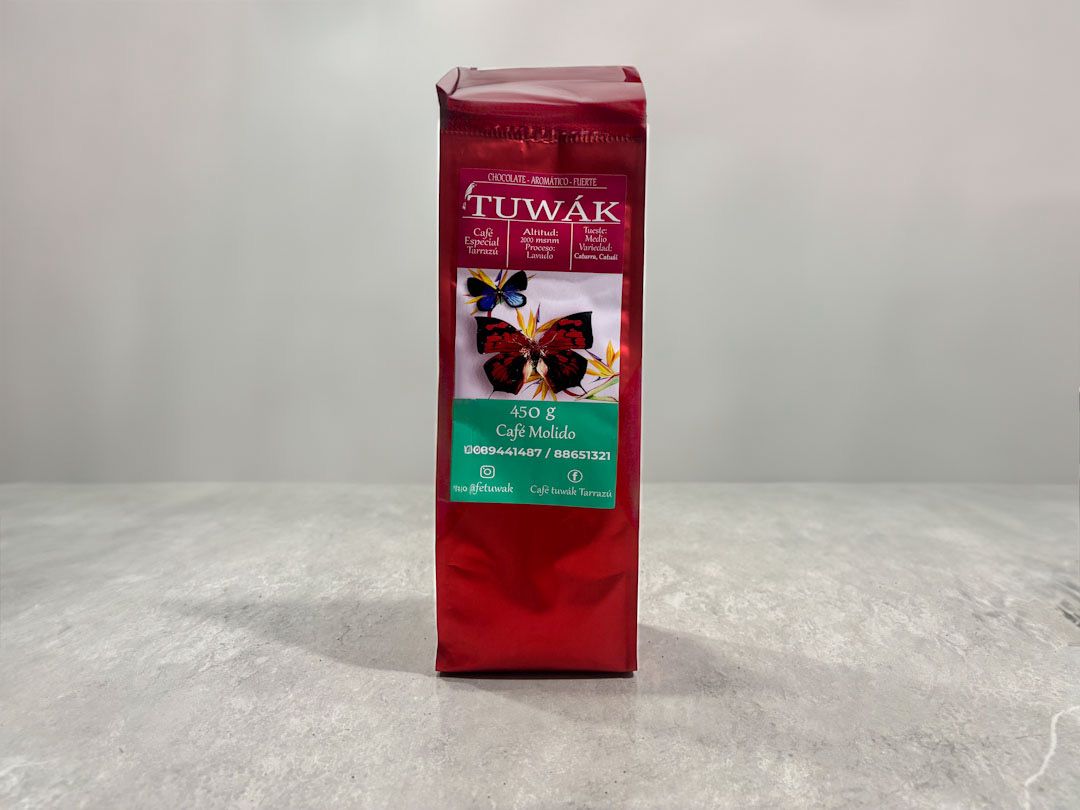 Café Tuwák Honey Tueste Medio Molido – 450g