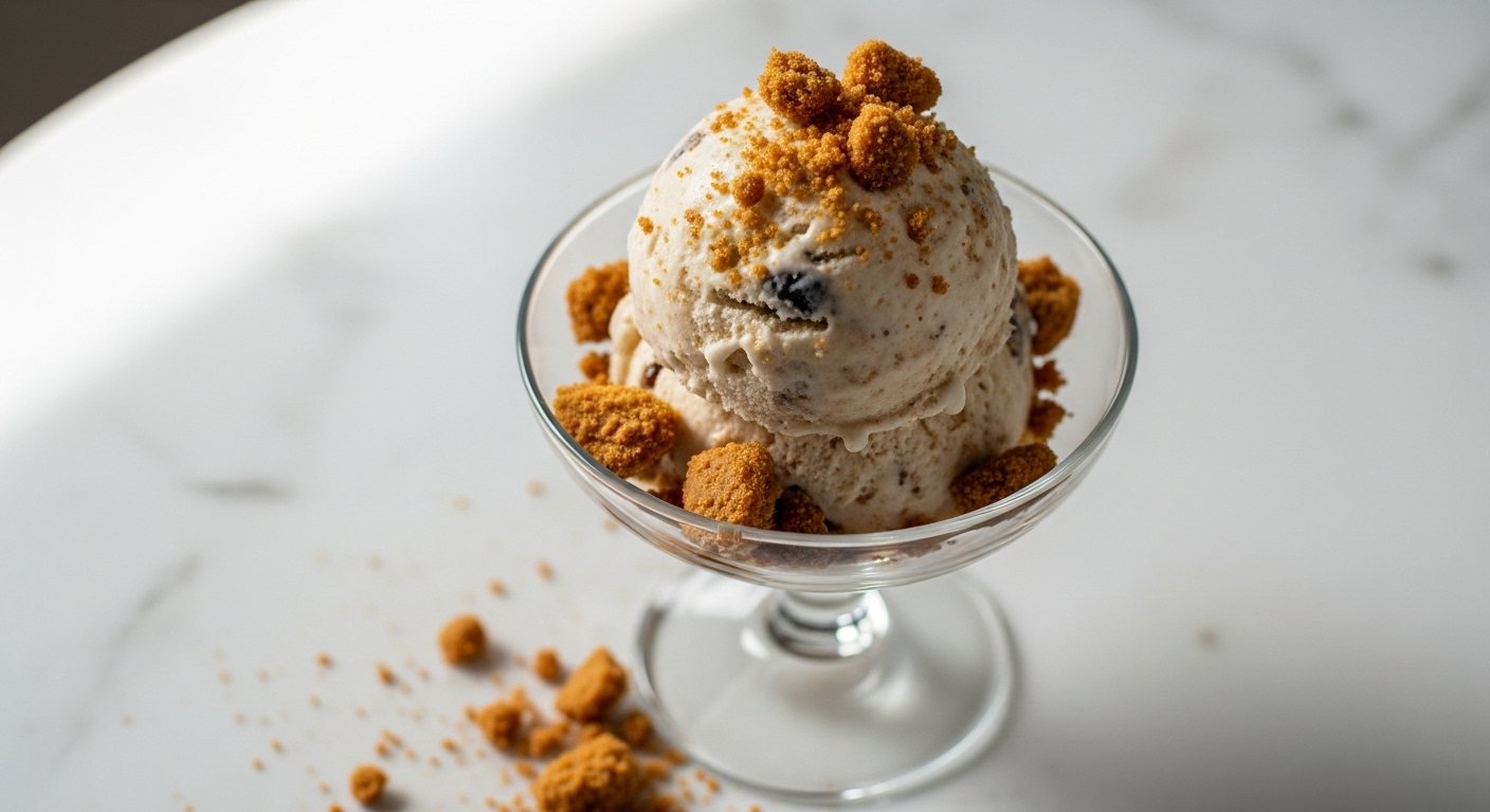 helado de galleta