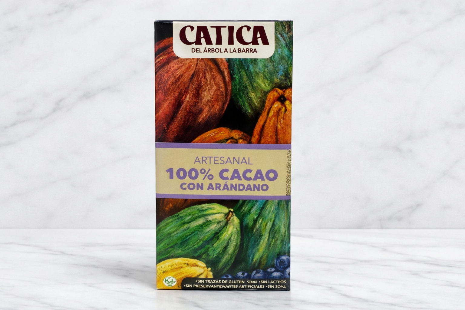 Chocolate 100% Arándano- 70g