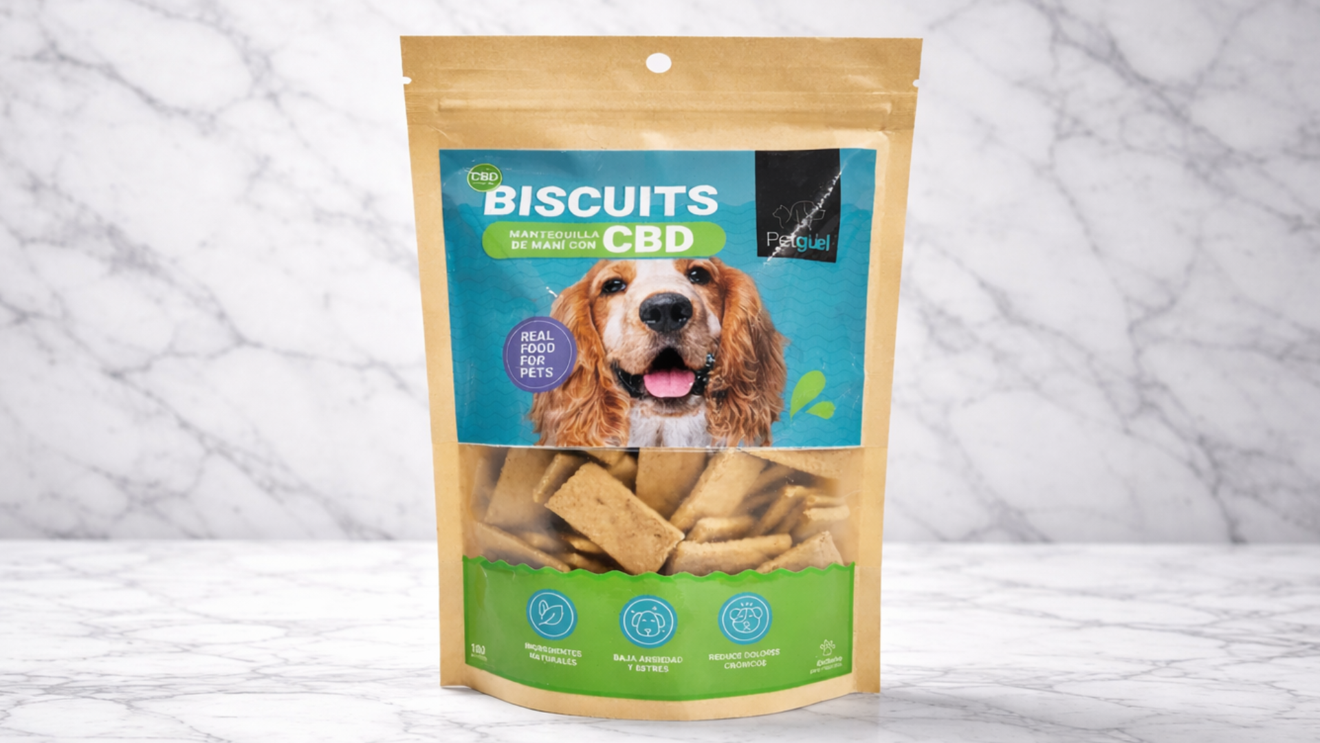 Biscuits de CBD para perros